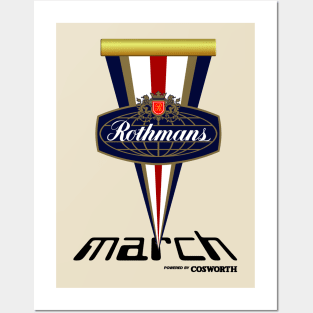 March F1 Team Season 82 Motorsport Art Posters and Art